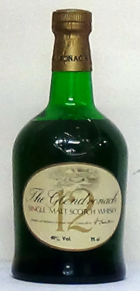 1970’s The Glenronach 12 Year Old, Green Stumpy Bottle Speyside - Scot