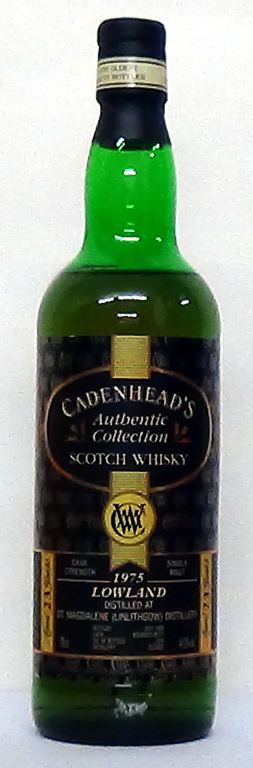 St. Magdalene (Linlithgow) Year Old Bourbon butt Cask Lowland Cadenhead’s Authentic Collection