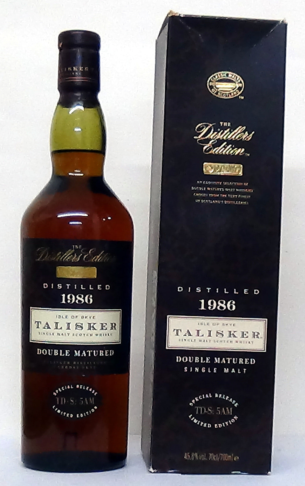 Talisker Double Matured, The Distillers Edition 45.8%Abv