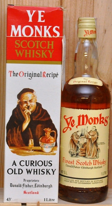 Ye Monks - 1000ml - (43º GL ~40% vol) - Whiskey - M&M Personal Vintner